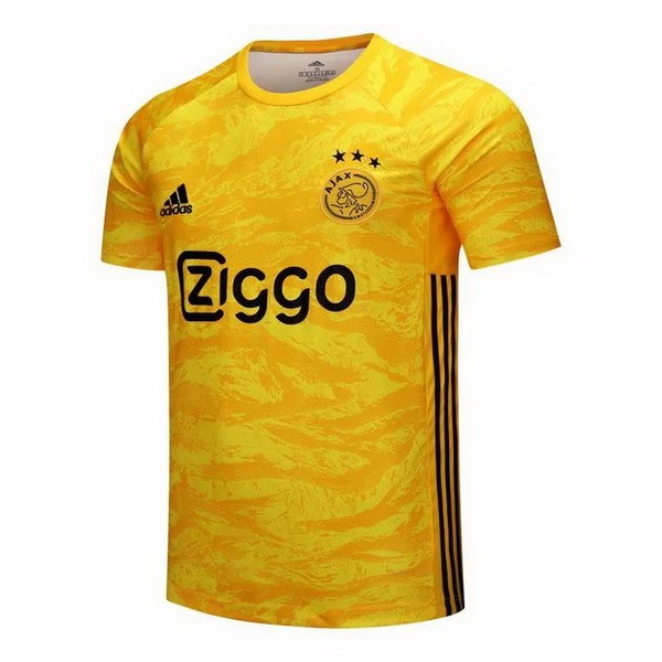 Tailandia Camiseta Ajax 1ª Portero 2019-2020 Amarillo